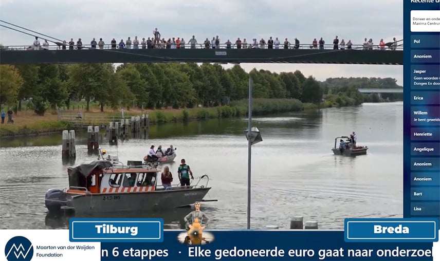 Zwemtocht Maarten