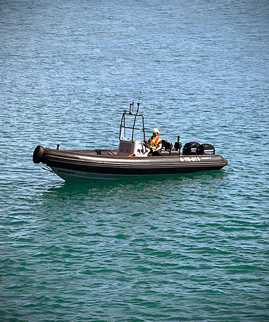 Nearshore RIB support