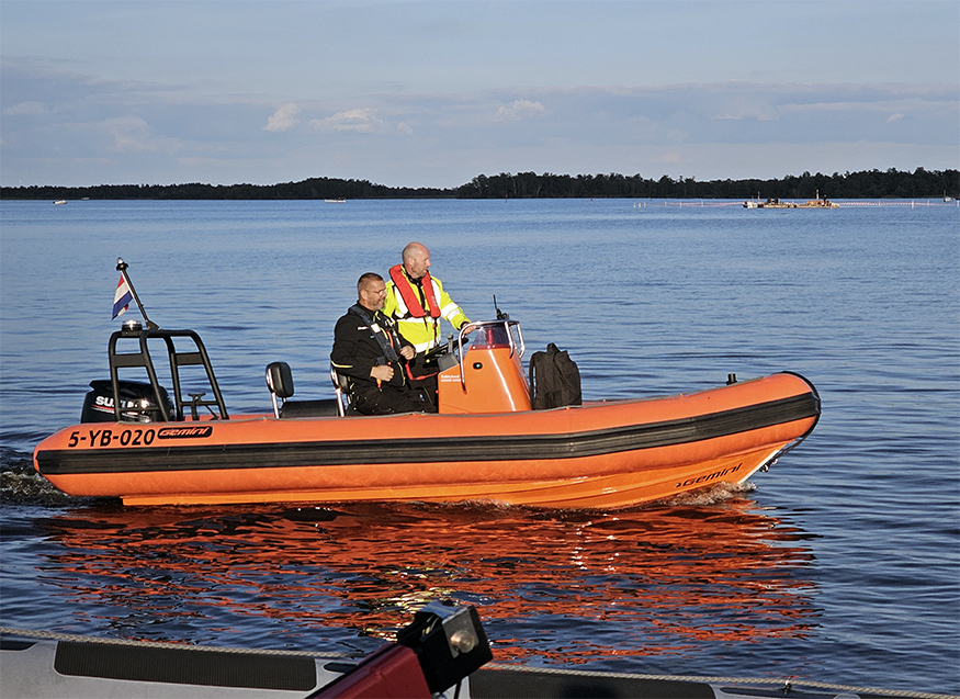 Reddingsboot verhuur
