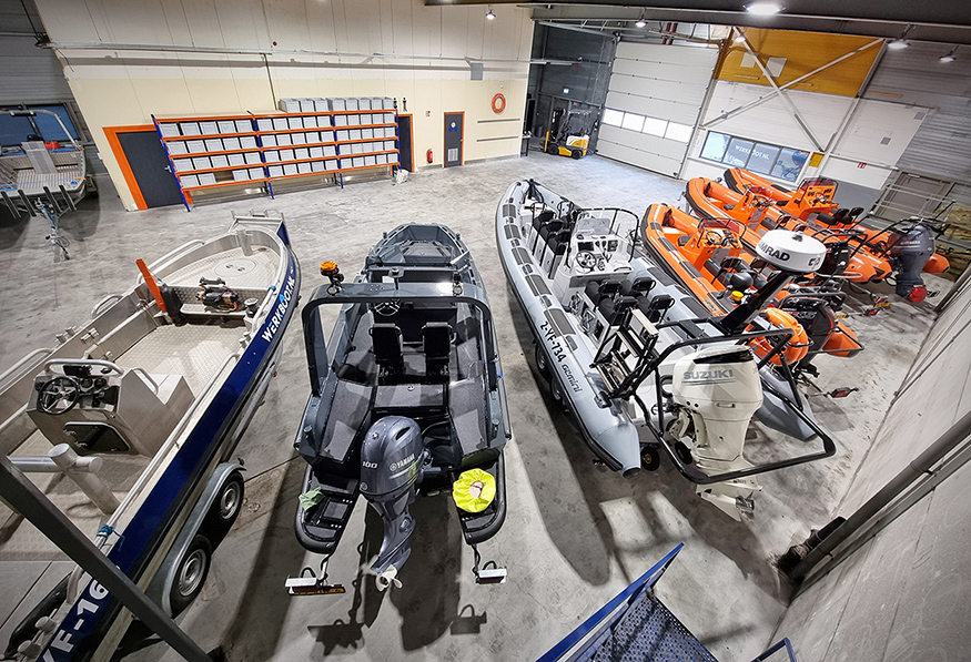 Verhuur van werkboten